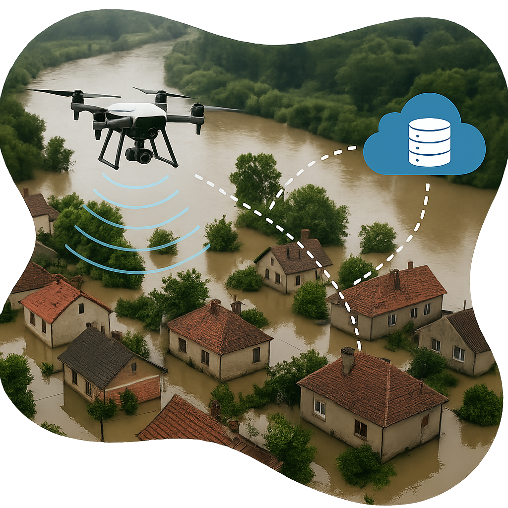 Metodologia do Projeto Risco - drone e LiDAR em operação